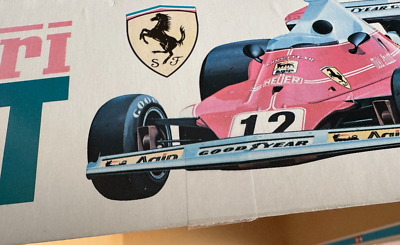 Tamiya 1/12 Ferrari 312T Big Scale Series F1 Vintage Plastic model