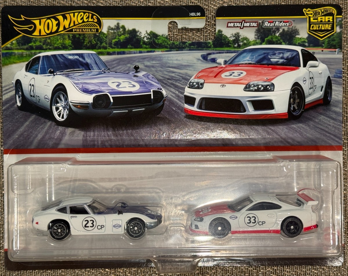 2025 Hot Wheels Car Culture 2-Pack Toyota 2000GT & Toyota Supra