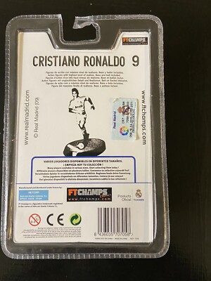 FT CHAMPS FTCHAMPS CRISTIANO RONALDO CR7 Real Madrid 3” Soccer