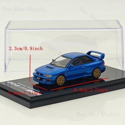 Hobby Japan 1/64 SUBARU Impreza 22B STi Version GC8 BLUE