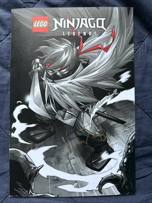 SDCC 2025 LEGO BOOTH NINJAGO LEGENDS COMIC MAGAZINE SIGNED | eBay