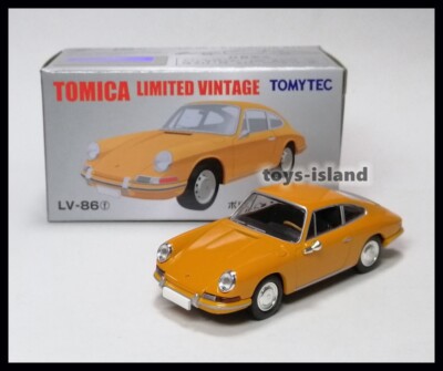 Tomica Limited Vintage NEO LV-86f Porsche 911 ( yellow ) 1/64
