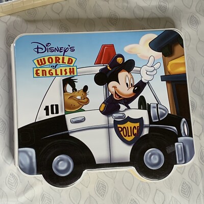 Walt Disney 2007 World Of English Collectible/ Learning Books And