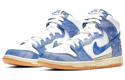 Size 4 - Carpet Company x Nike Dunk SB High Blue for sale online