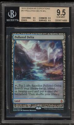 Magic the Gathering MTG Polluted Delta Zendikar Expedition Mythic