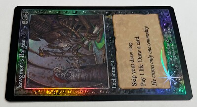 MTG YAWGMOTH'S BARGAIN (FOIL) Urza's Destiny (OldManMTG 002-856