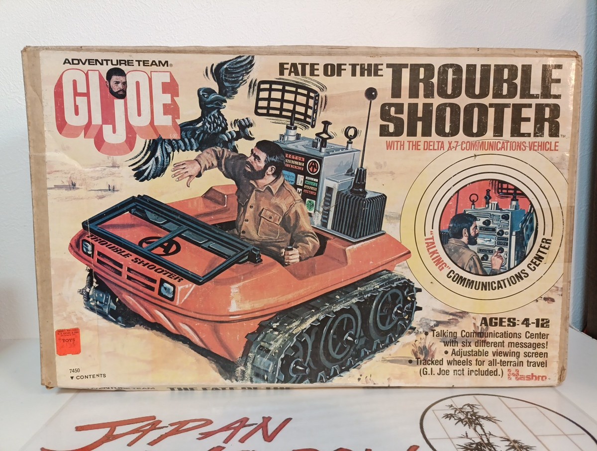 1974 GI Joe Adventure Team Trouble Shooter Vehicle in Box plus