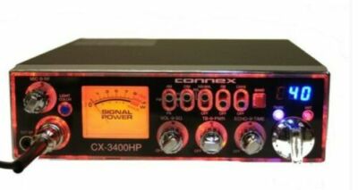 NEW CONNEX CX3400HP 10 Meter Amateur Mobile Radio PRO TUNED HI