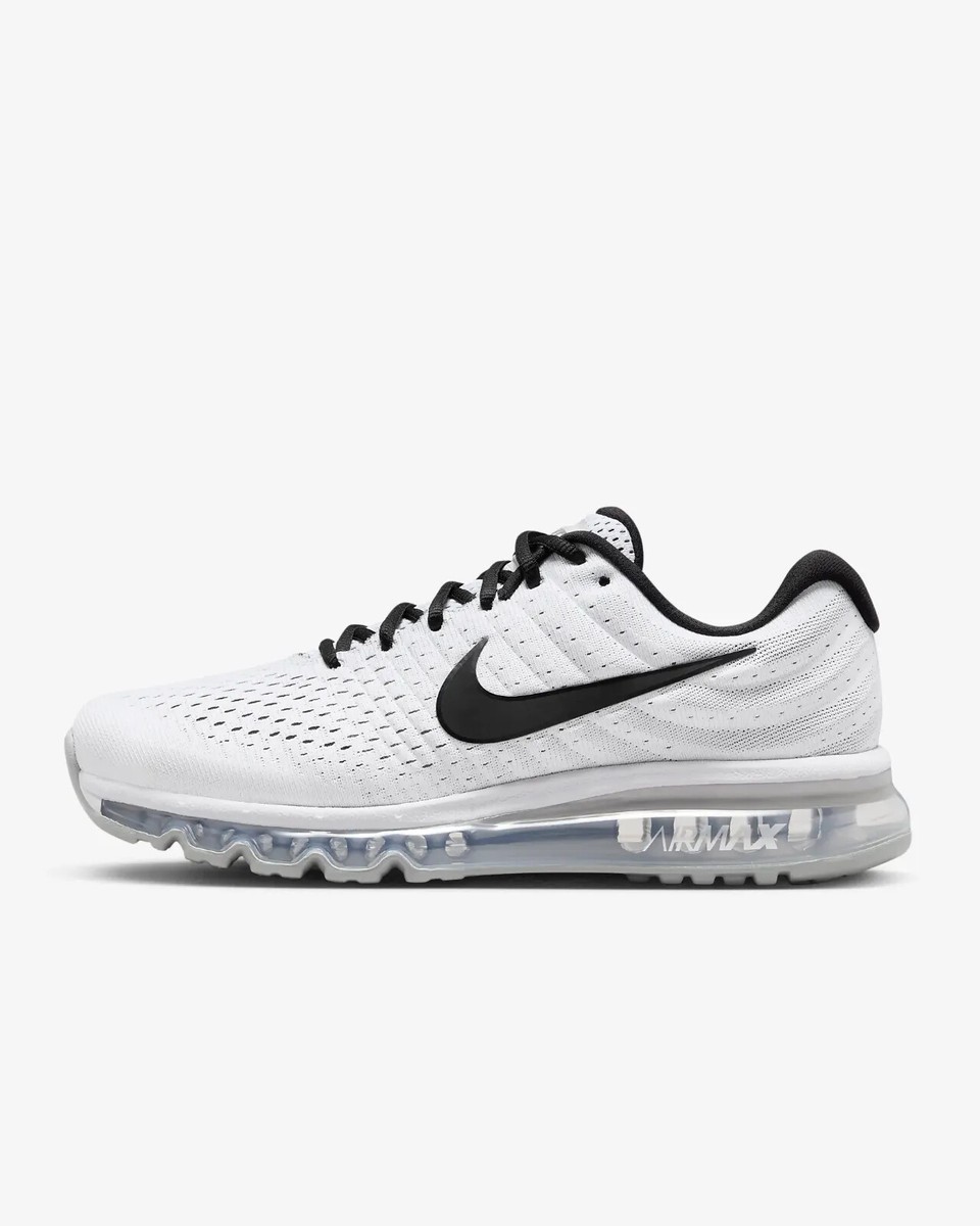 New Nike Air Max 2017 Shoes - White/ Black (849559-100) | eBay