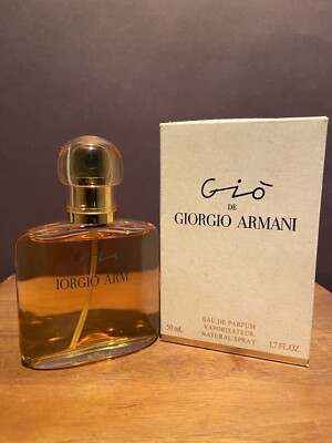 Vintage Gio De GIORGIO ARMANI 1.7 OZ /50 ML Women's Eau de Parfum