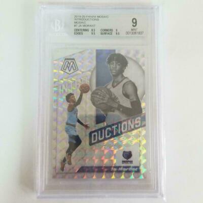 BGS9 JA MORANT 2019-20 Panini Mosaic Introductions #7 Memphis