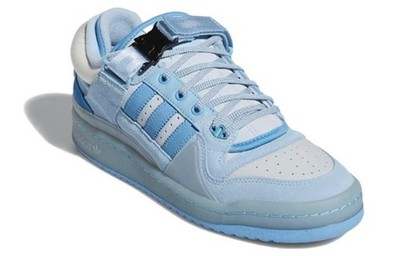 Size 10 - Bad Bunny x adidas Forum Buckle Low Blue Tint for sale