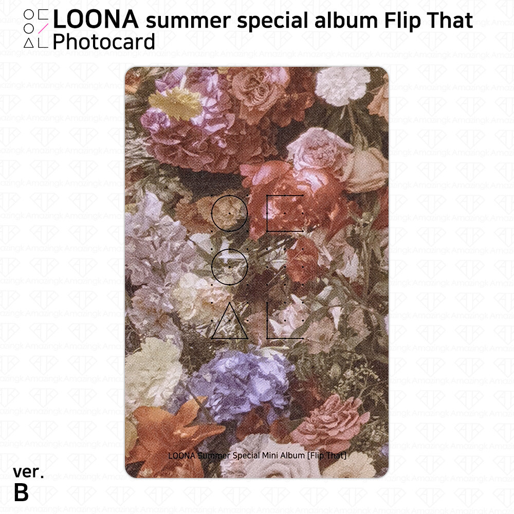 LOONA Summer Special Album Flip That Official Photocard ver. B