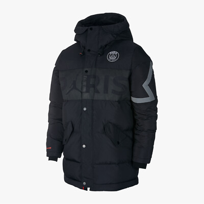 Nike PSG x Air JORDAN DOWN PARKA WINTER JACKET Coat PARIS SAINT