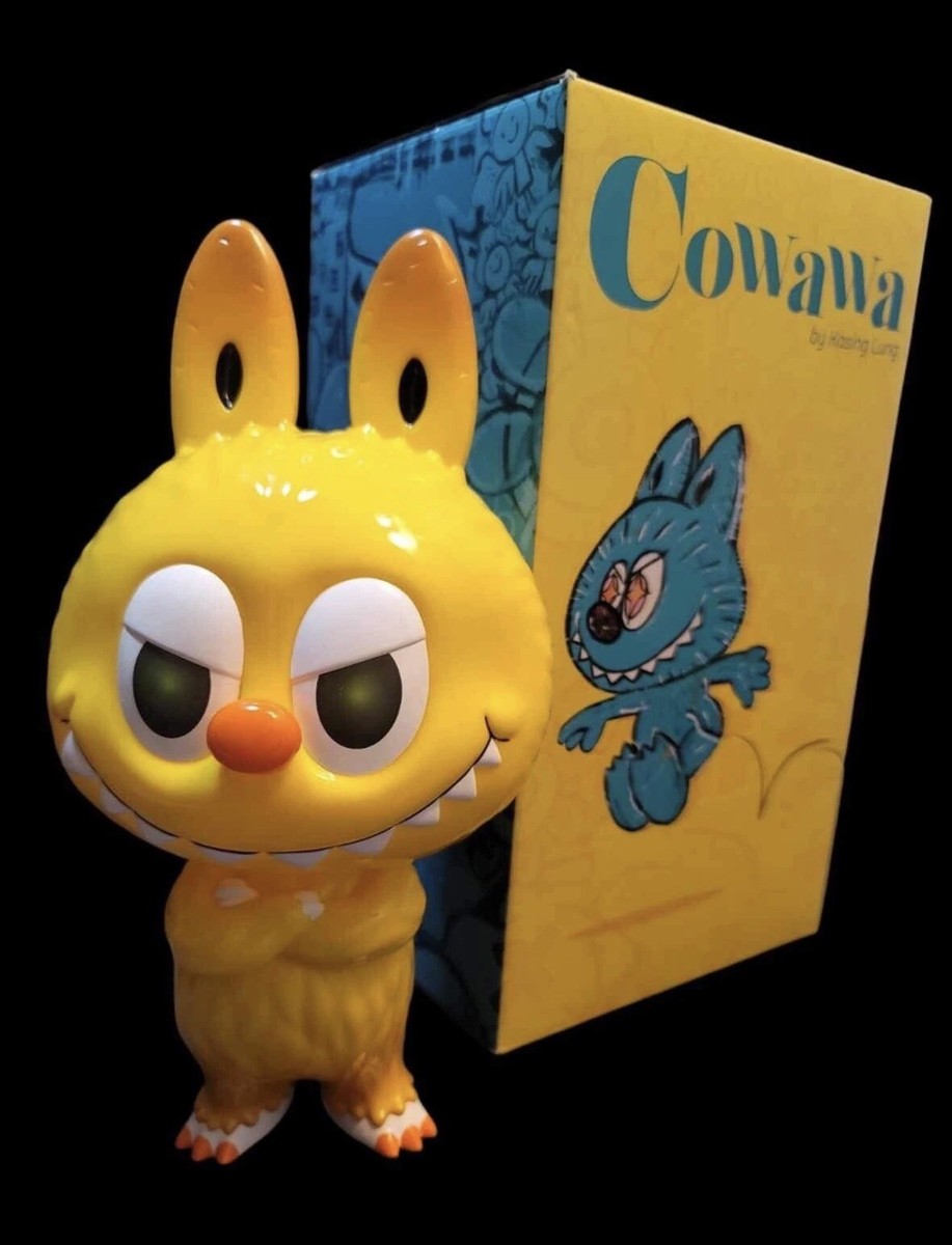 COWAWA YELLOW DCON 2023 How2work By Kasing Lung LABUBU Zimomo RARE