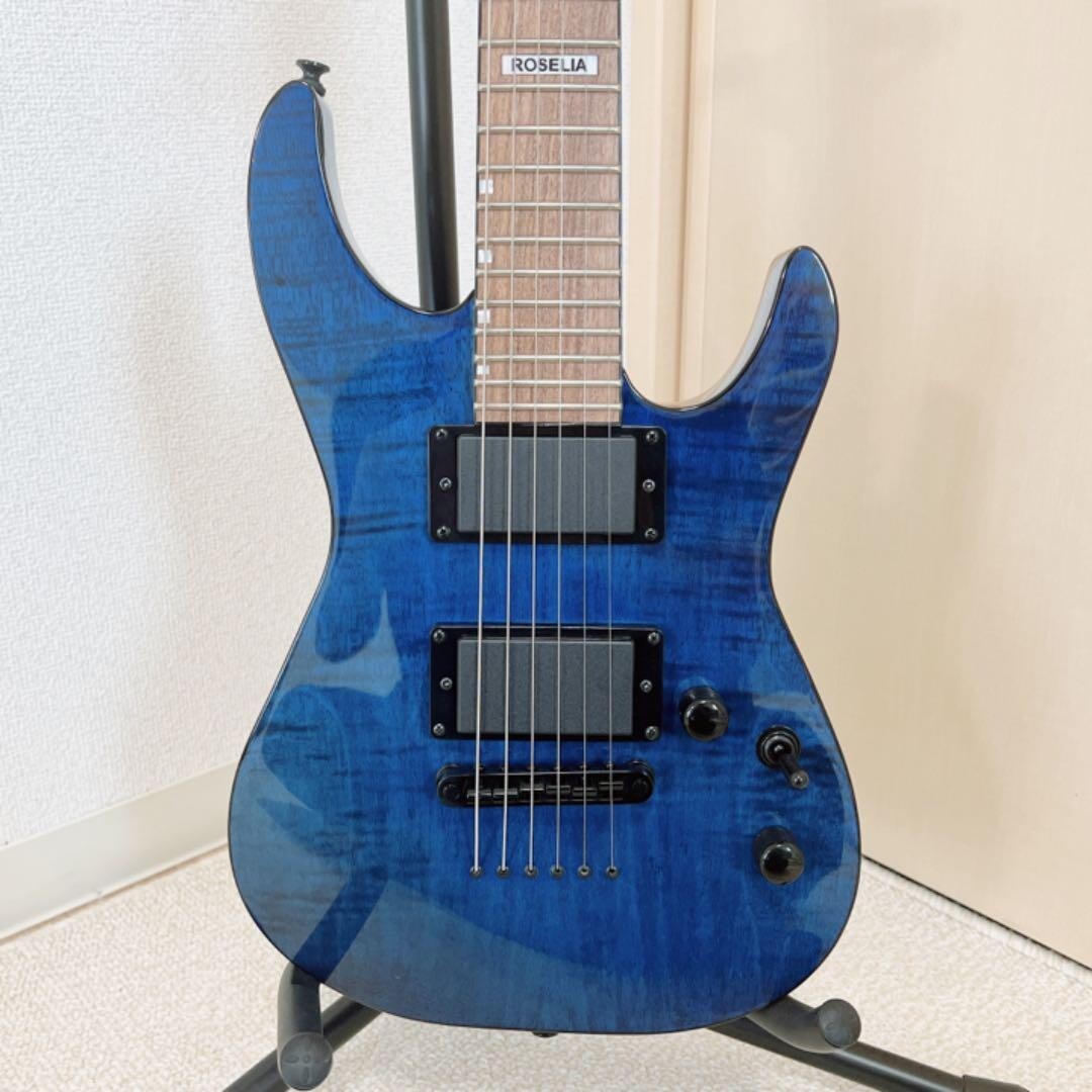 ESP x BanG Dream! Girls Band Party! ROSELIA M-II SAYO II Guitar