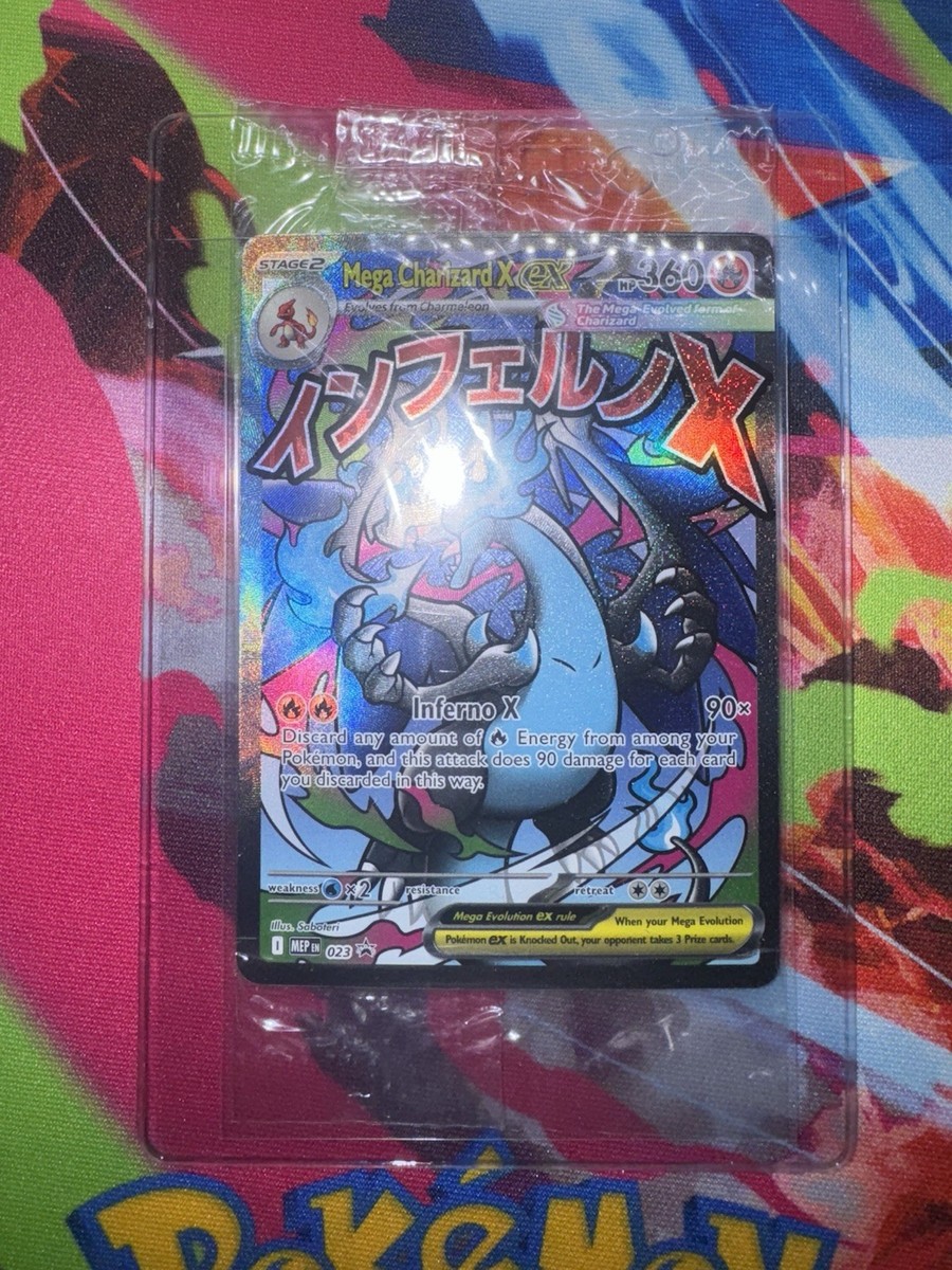 Mega Charizard X ex 023 Phantasmal Flames Sealed Promo | eBay