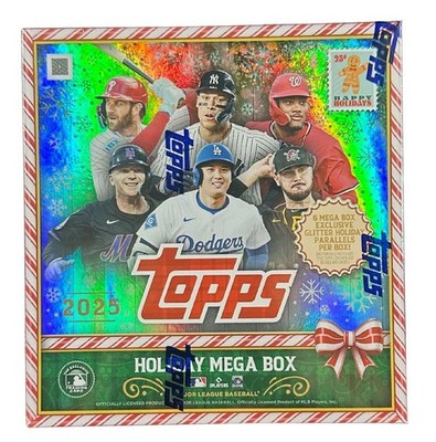 2025 Topps Holiday Baseball Mega Box | eBay