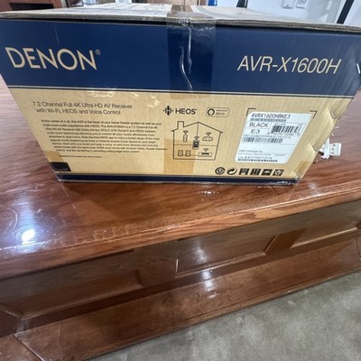 Denon AVR-X1600H 7.2 Channel 4K Ultra HD AV Receiver for sale