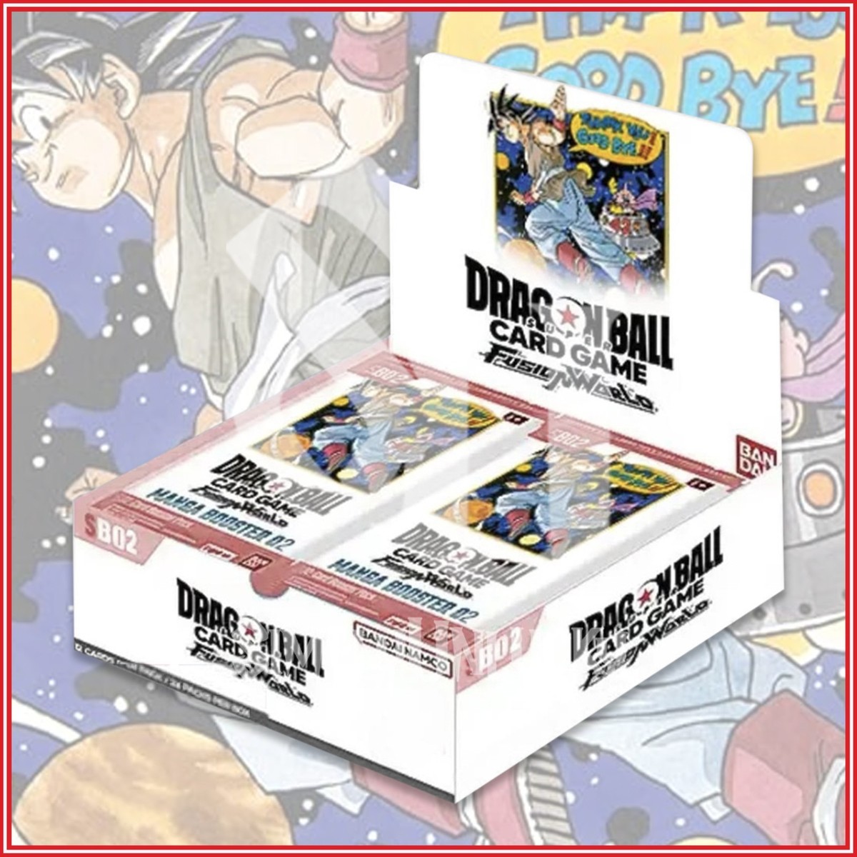 DRAGON BALL SUPER FUSION WORLD: MANGA BOOSTER 02 SB02 Booster Box