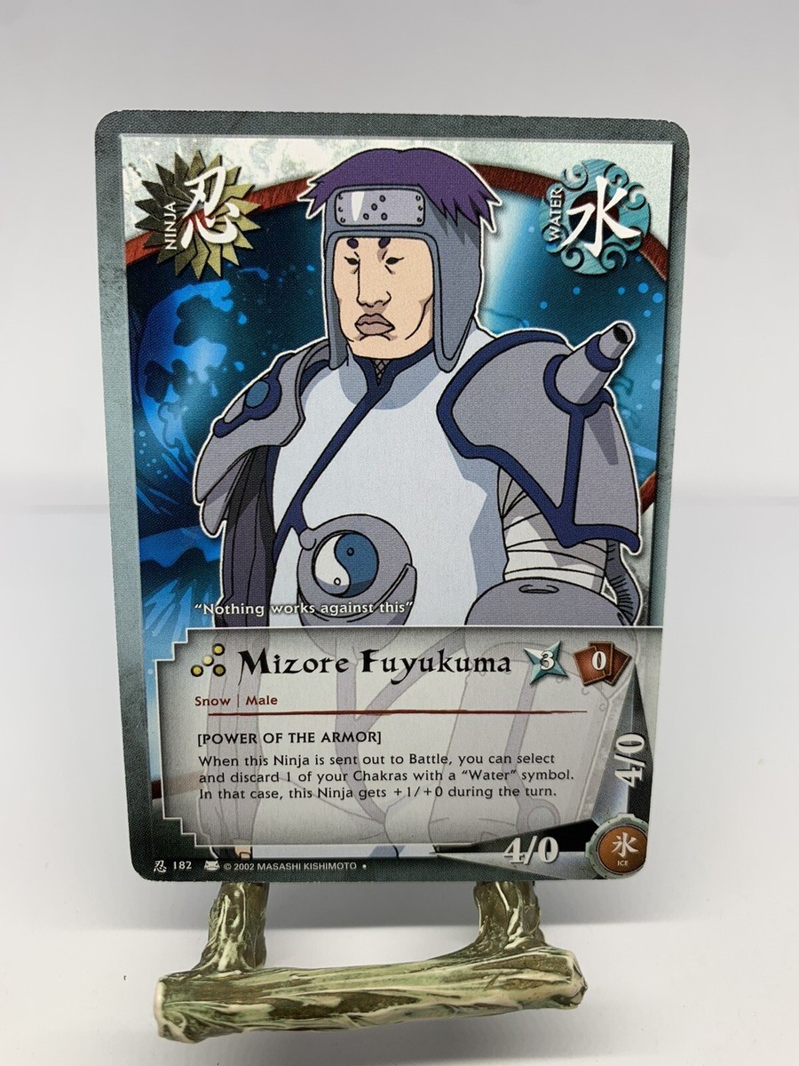 Mizore Fuyukuma 182 Naruto CCG Rare Shonen Jump's Card | eBay