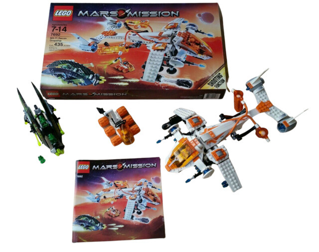 Lego Space Mars Mission 7692 MX Recon Dropship NEW Sealed