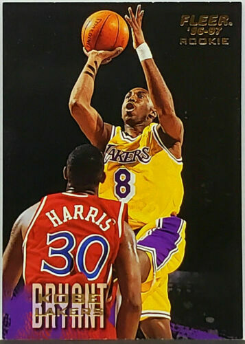 PSA 6 KOBE BRYANT 1996-97 TOPPS CHROME YOUTHQUAKE ROOKIE CARD RC