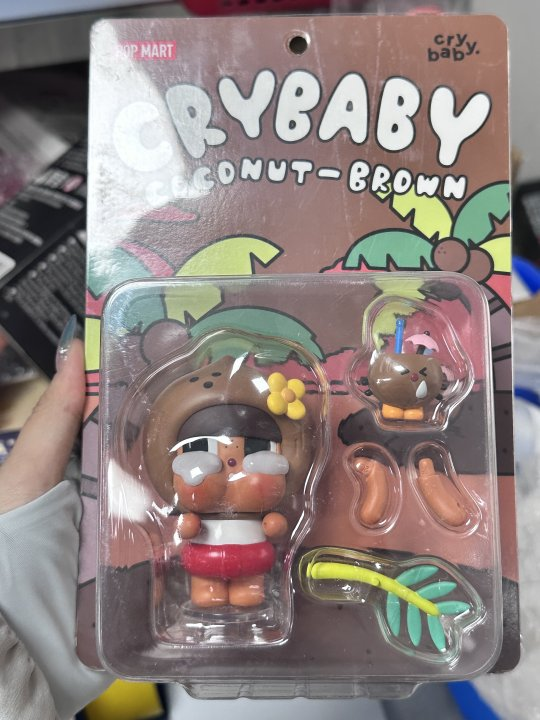 CRYBABY COCONUT CONFIRMED FIGURE BLIND BOX COLLECTION CUTE TOYS