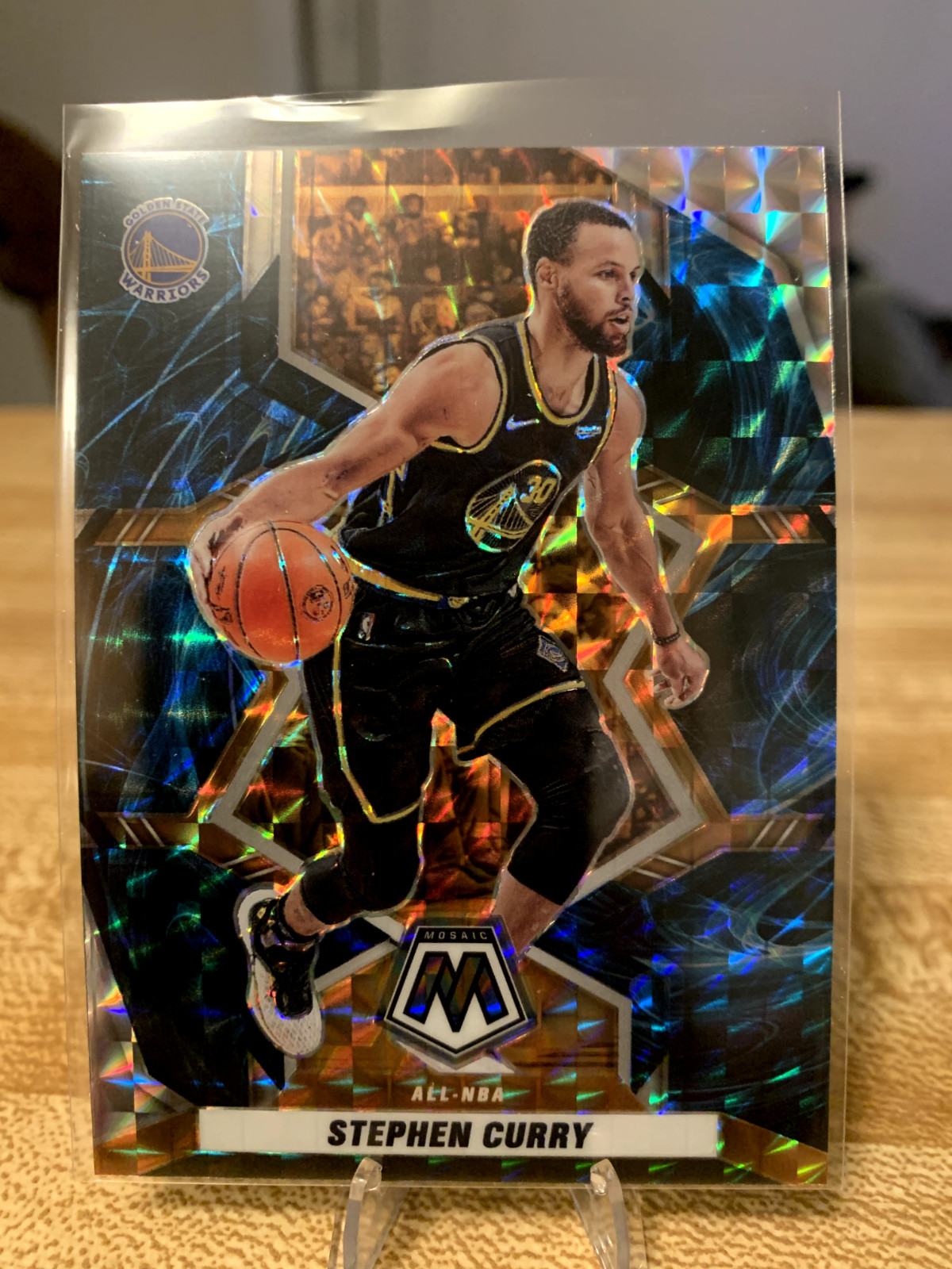 Stephen Curry 2021 Mosaic #284 All-NBA - Genesis /(SSP) Price
