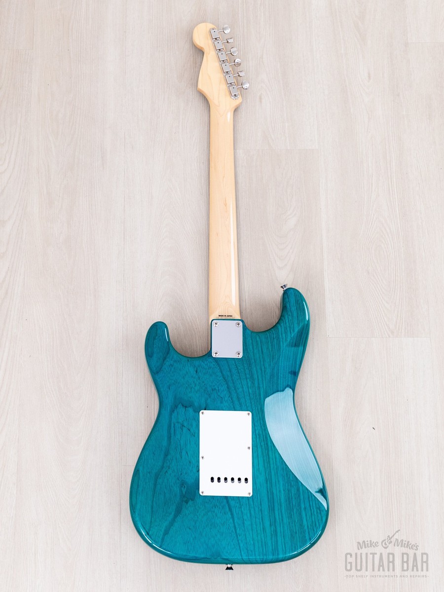 2012 Fender '62 Stratocaster ST62/ASH/MH Transparent Blue +