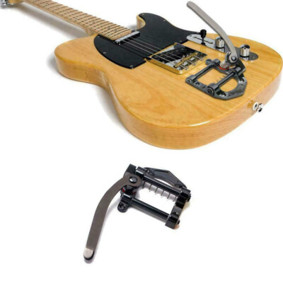 Electric Guitar Tremolo Vibrato Bridge Black Tailpiece System for