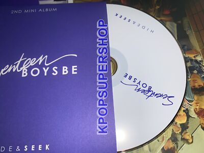Seventeen 2nd Mini Album Boys Be Seek Version CD Great Cond Rare