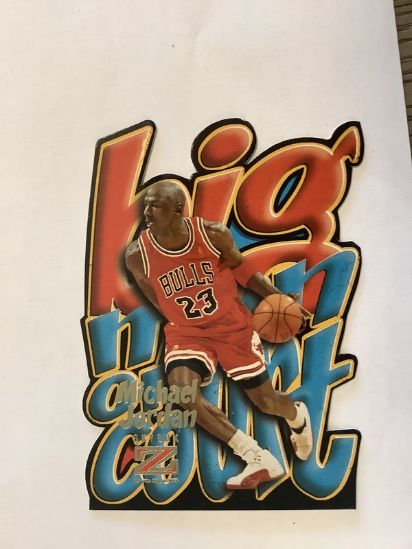Michael Jordan Big Man on Court - Michael Jordan Cards