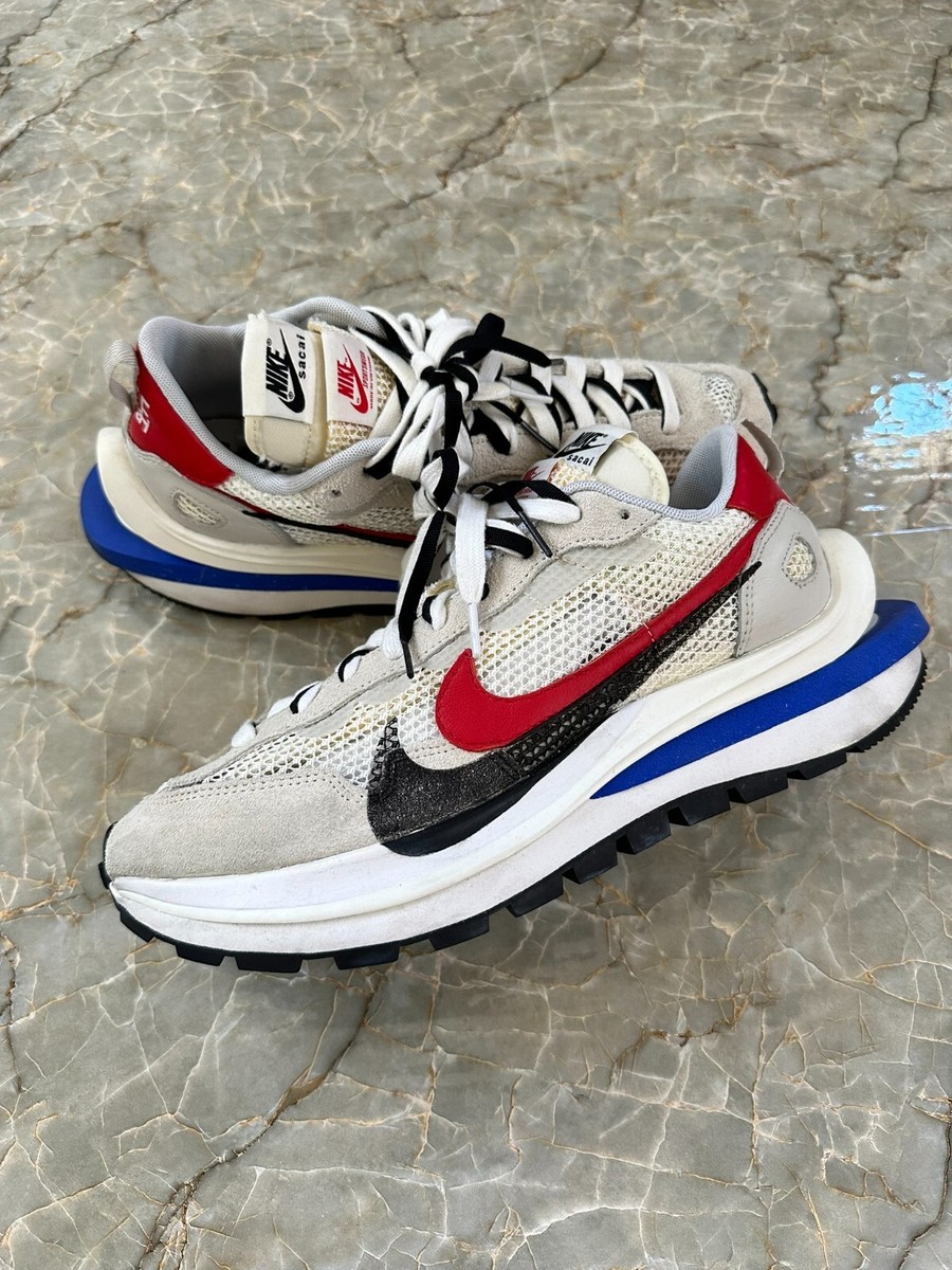 Nike Sacai Vaporwaffle Fuchsia Game Royal Size 10.5 Sail Royal