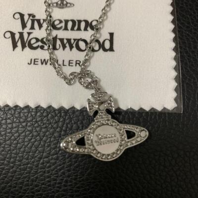 Vivienne Westwood Necklace MAN ROXANNE Silver IN BOX | eBay