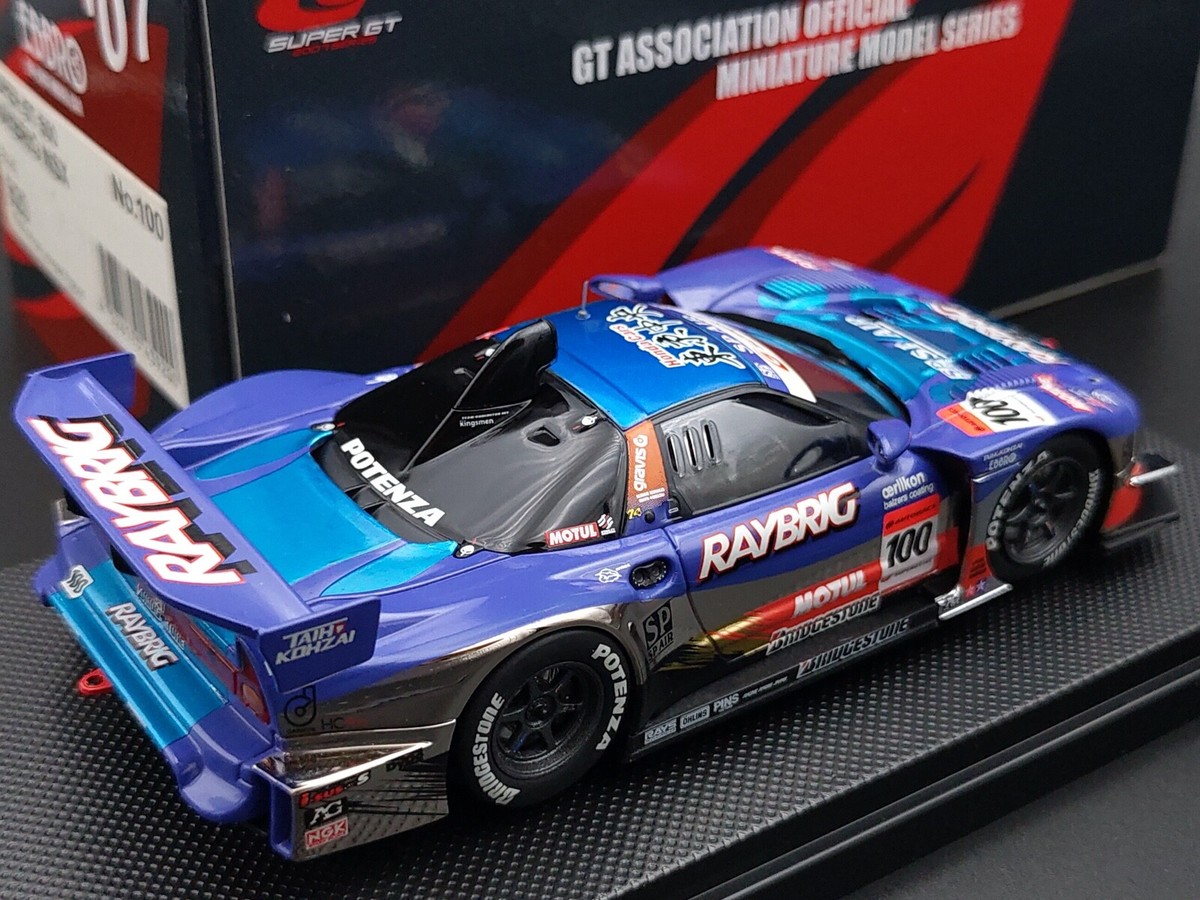 EBBRO 43920 1:43 RAYBRIG HONDA NSX 2007 SUPER GT 500 #100 DIE CAST