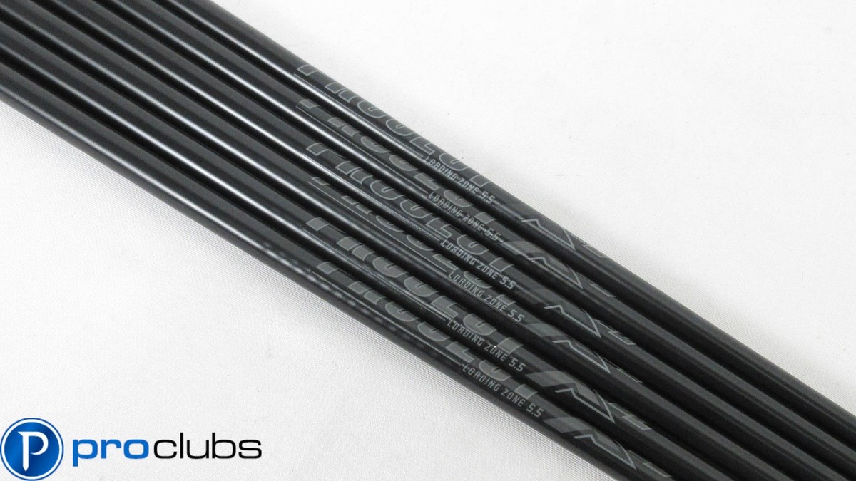 NEW PROJECT X LZ BLACKOUT PVD 5.5 REGULAR FLEX STEEL IRON SHAFTS 5