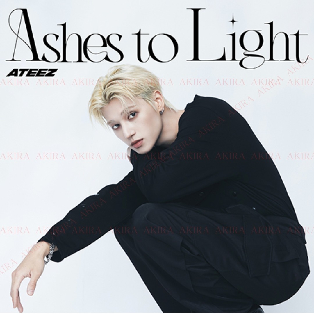 PSL ATEEZ JAPAN 2nd FULL ALBUM Ashes to Light ALL ver. SEALED CD