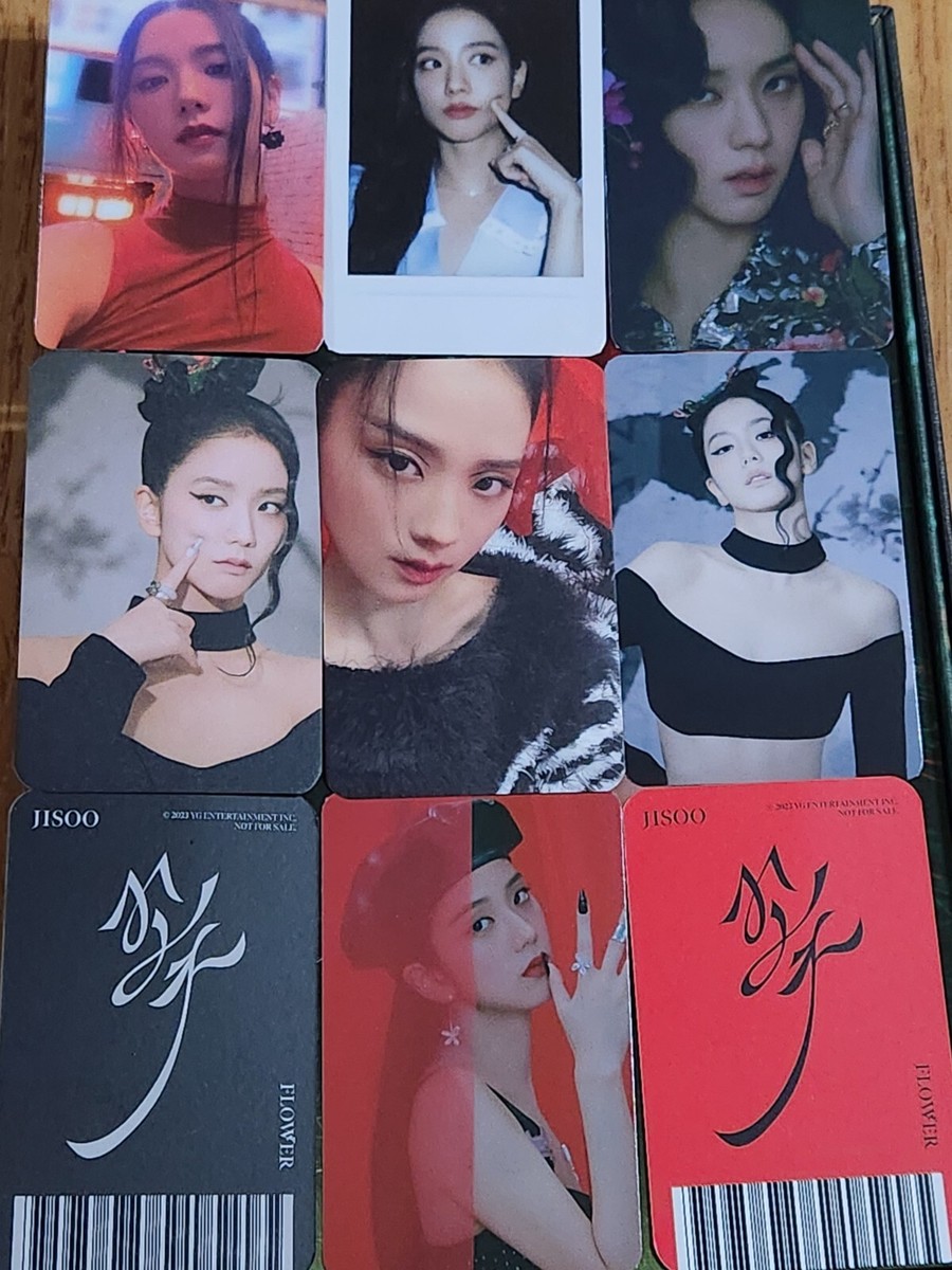 BLACKPINK JISOO LuckyDraw Photocard FIRST SINGLE ALBUM [ME] POB YG