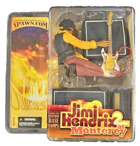 Jimi Hendrix 8 Inch Classic Action Figure Toy MUSIC ICONS Mego