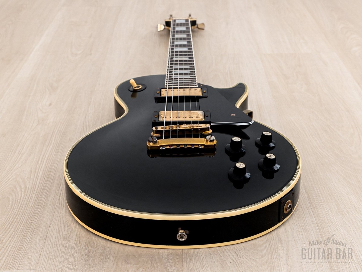 1985 Greco EGC68-500 Custom Black Beauty Vintage Guitar w/ Case