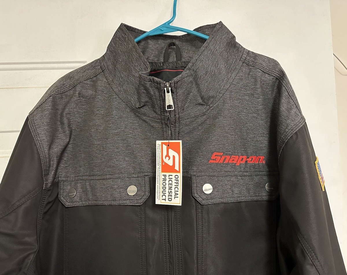 Snap-On Tools 100th Anniversary Jacket 3XL Black Gray Official