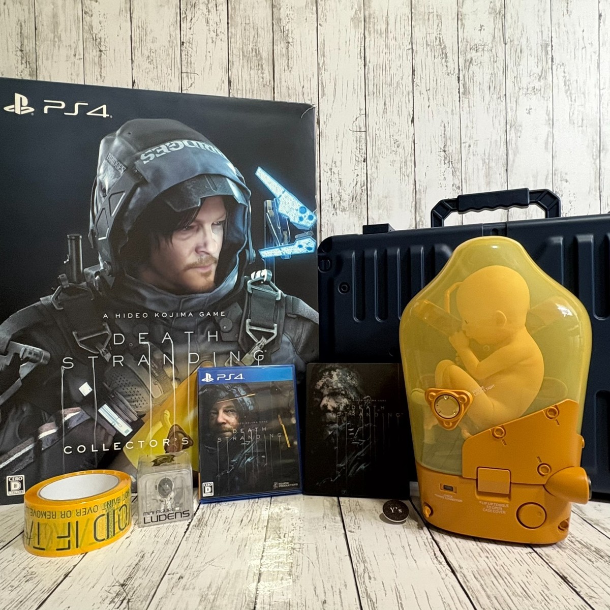 Death Stranding Collectors Edition BB Pod Figure & PS4 Game Doll