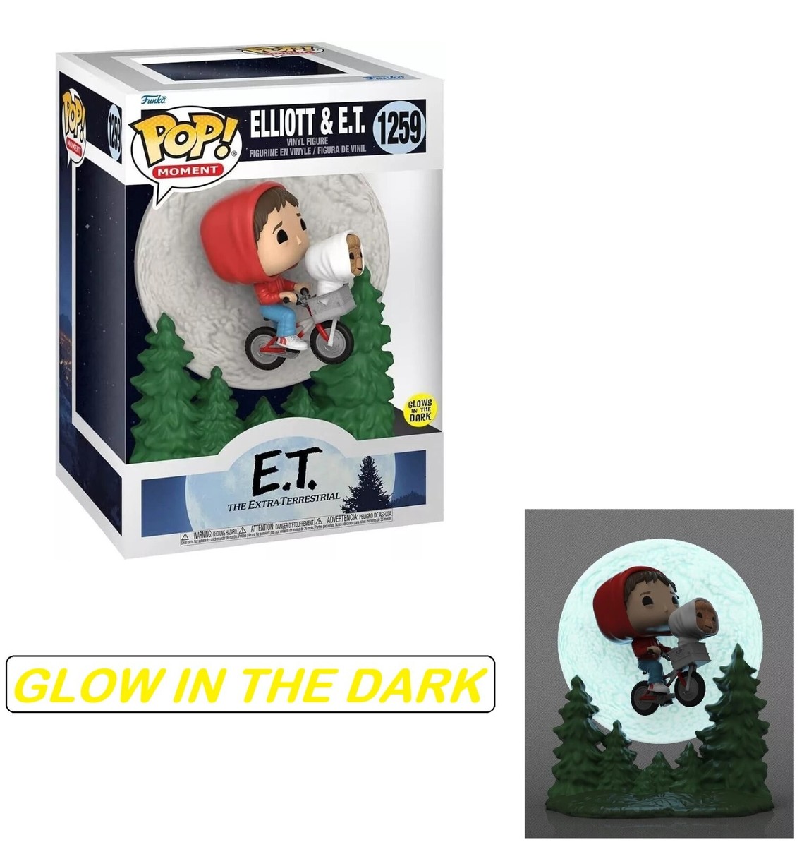 Funko Pop! Moment: E.T. The Extra-Terrestrial - Elliott and E.T.