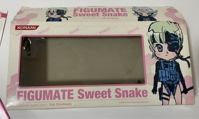 Konami Figumate Sweet Snake Figure Set of 4 Metal Gear Solid 4 w