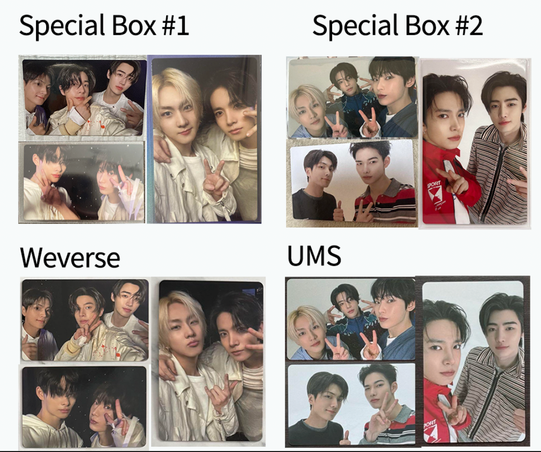 ENHYPEN Unit Photo Card YOI special box weverse Japan UMS