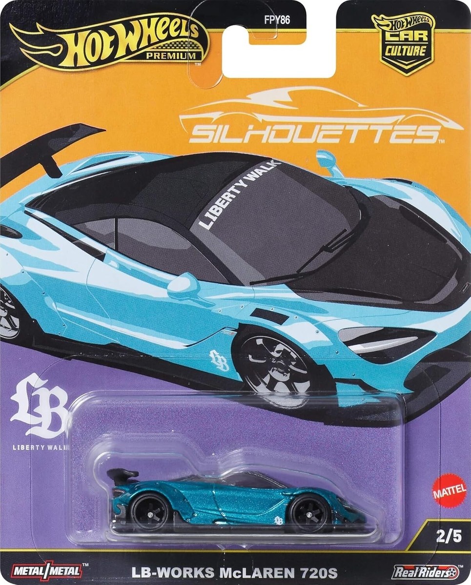 Hot Wheels JBK47 Car Culture Silhouette Liberty Works McLaren 720S