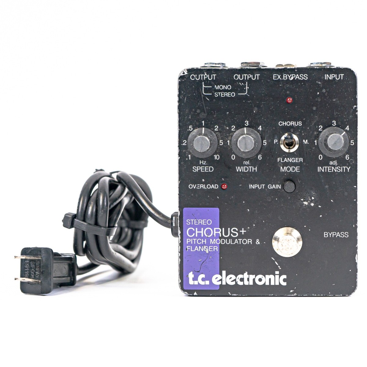 TC Electronic Stereo Chorus + Pitch Modulator & Flanger Effect
