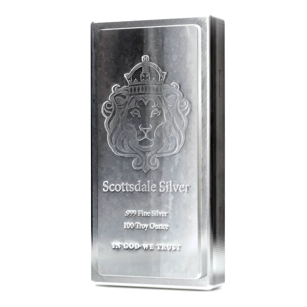Scottsdale Mint Lion King Stacker 100 oz Silver Bar | eBay