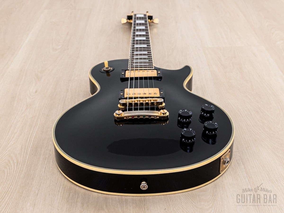1990 Orville by Gibson Les Paul Custom Black Beauty LPC-EB w/ 490